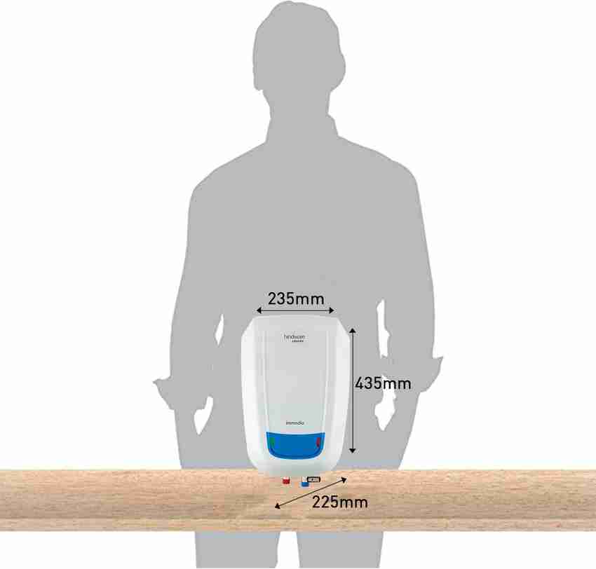 Hindware 5 L Storage Water Geyser (Immedio, White and Blue) Price in India  - Buy Hindware 5 L Storage Water Geyser (Immedio, White and Blue) online at  Flipkart.com