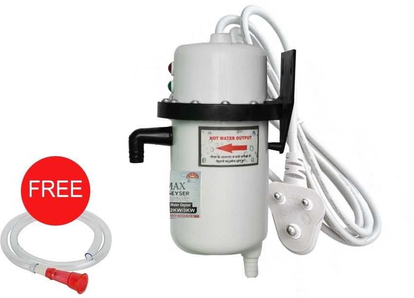 RENUMAX 1 L Instant Water Geyser (Instant portable water heater geyser for  use home, White) Price in India - Buy RENUMAX 1 L Instant Water Geyser ( Instant portable water heater geyser for use home, White) online at
