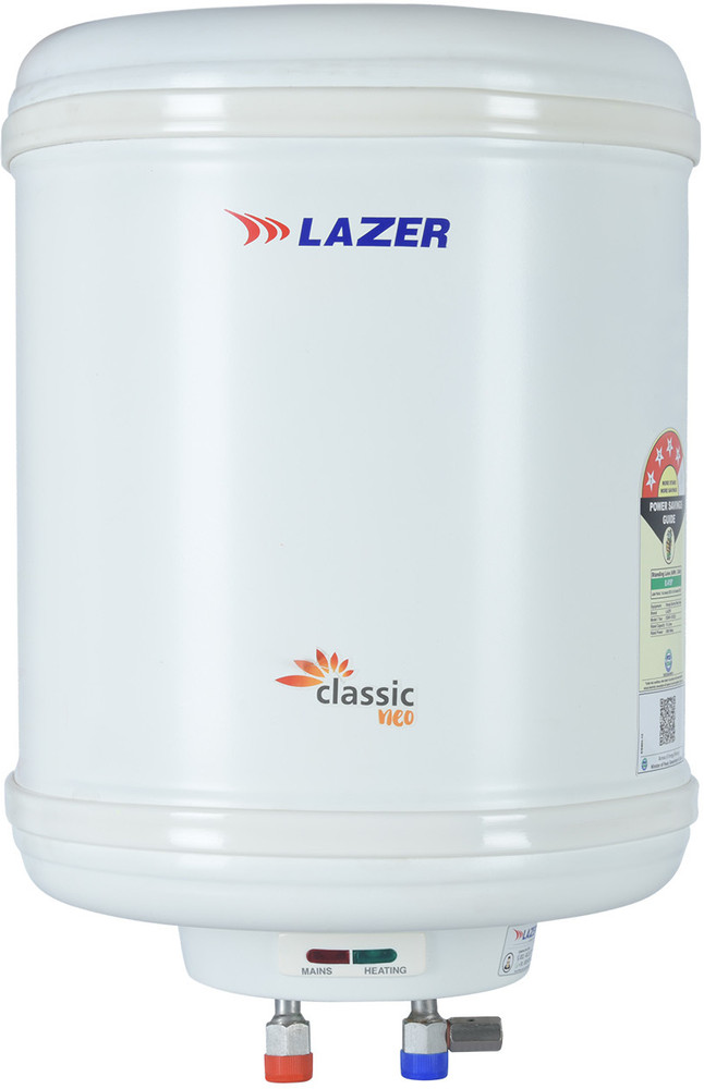 Lazer 25 L Storage Water Geyser (CLASSIC NEO Vertical, Ivory) Price in  India - Buy Lazer 25 L Storage Water Geyser (CLASSIC NEO Vertical, Ivory)  online at Flipkart.com