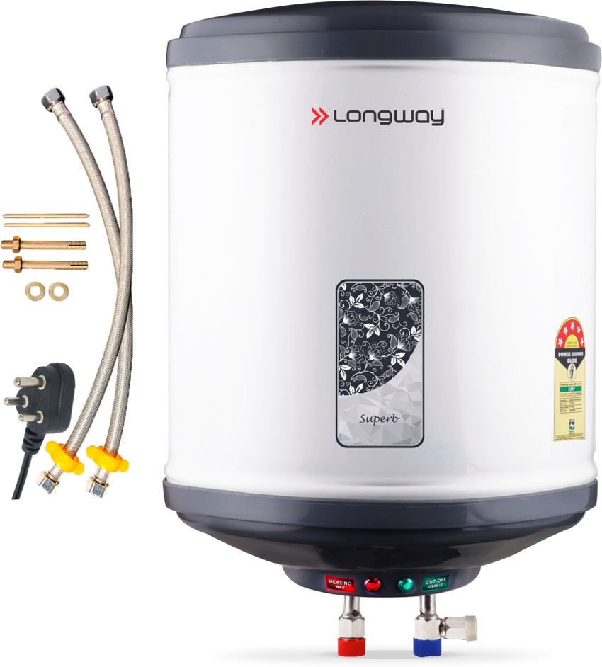 Longway 10 L Instant Water Geyser (Superb, Gray) Price in India - Buy  Longway 10 L Instant Water Geyser (Superb, Gray) online at Flipkart.com