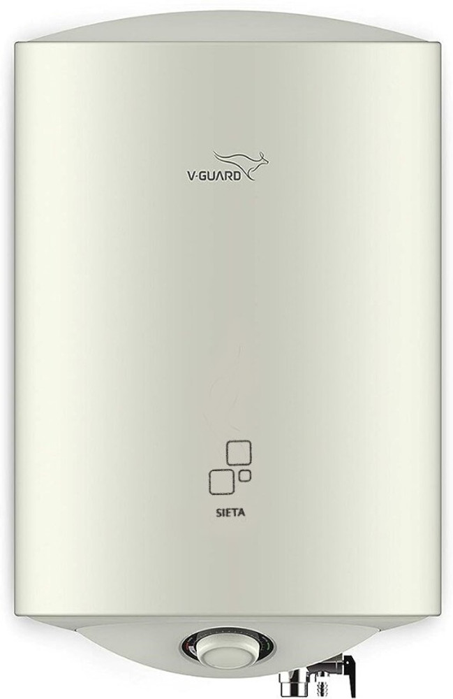 V-Guard 15 L Storage Water Geyser (SIETA 15L Glass-Line Coating, WHTE)  Price in India - Buy V-Guard 15 L Storage Water Geyser (SIETA 15L  Glass-Line Coating, WHTE) online at Flipkart.com