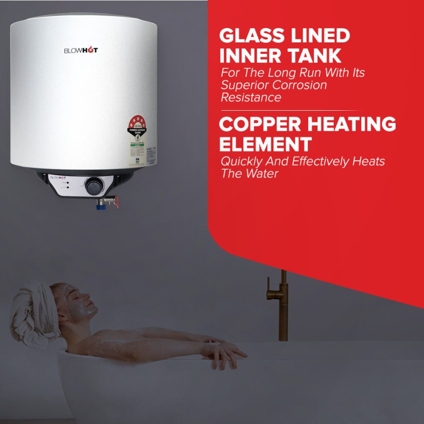 SPRING, 15L, STORAGE WATER HEATER, GLASSLINED TANK, 4 Star BEE Rating