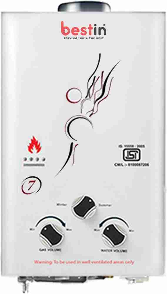 asons 6.5 L Gas Water Geyser (BESTIN Gas Water Heater, White) Price in  India - Buy asons 6.5 L Gas Water Geyser (BESTIN Gas Water Heater, White)  online at Flipkart.com