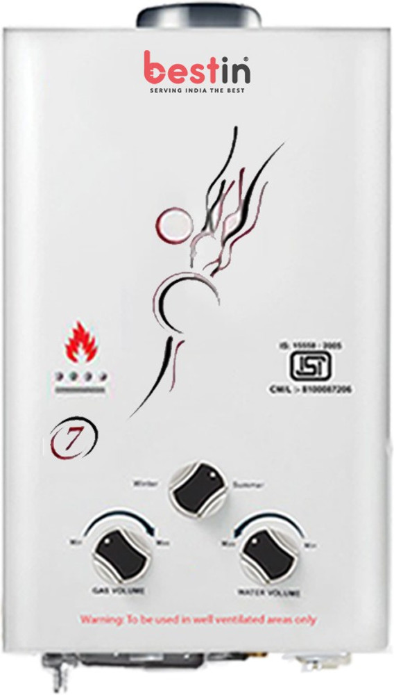 asons 6.5 L Gas Water Geyser (BESTIN Gas Water Heater, White) Price in  India - Buy asons 6.5 L Gas Water Geyser (BESTIN Gas Water Heater, White)  online at Flipkart.com