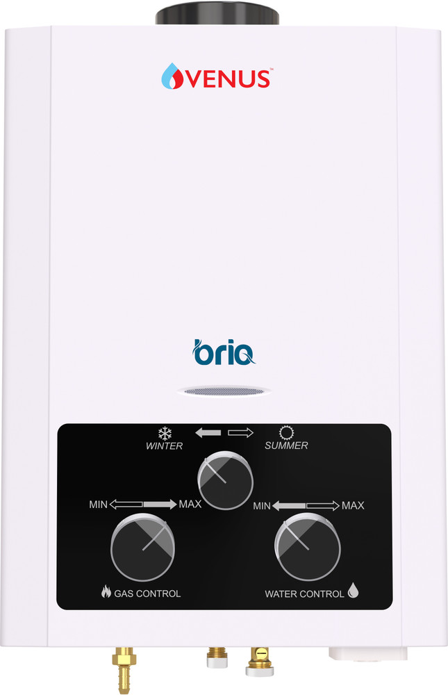 Venus 5.5 L Gas Water Geyser (Brio VGBS610, White) Price in India - Buy  Venus 5.5 L Gas Water Geyser (Brio VGBS610, White) online at Flipkart.com