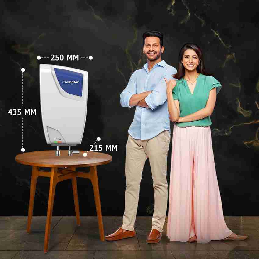 Crompton 5 L Instant Water Geyser (AIWH-5LJUNO3KW5Y (Juno 5L), White) Price  in India - Buy Crompton 5 L Instant Water Geyser (AIWH-5LJUNO3KW5Y (Juno  5L), White) online at Flipkart.com
