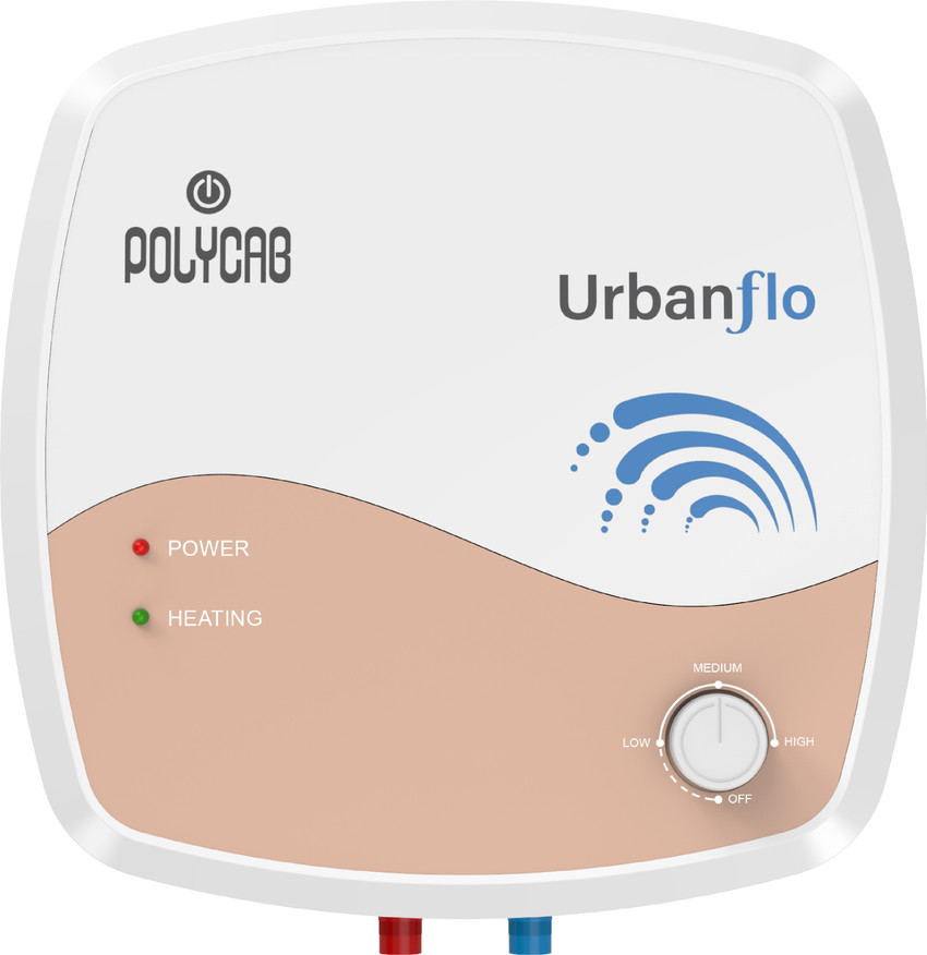 Polycab 25 L Storage Water Geyser (Urban Flo Storage Water Heater, White  Peach) Price in India - Buy Polycab 25 L Storage Water Geyser (Urban Flo  Storage Water Heater, White Peach) online at Flipkart.com