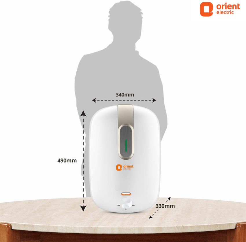 Orient Electric 15 L Storage Water Geyser (WH1503P, White) Price in India -  Buy Orient Electric 15 L Storage Water Geyser (WH1503P, White) online at  Flipkart.com