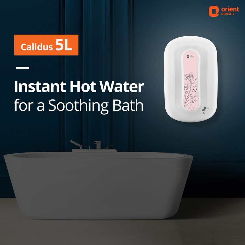 Orient Electric 5 L Instant Water Geyser (L28 Wall mount, Multicolor) Price  in India - Buy Orient Electric 5 L Instant Water Geyser (L28 Wall mount,  Multicolor) online at Flipkart.com