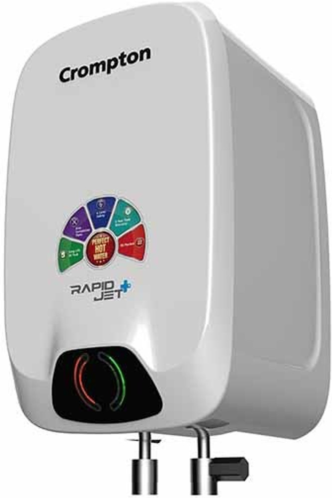 Crompton 3 L Instant Water Geyser RapidJet Instant Plus White