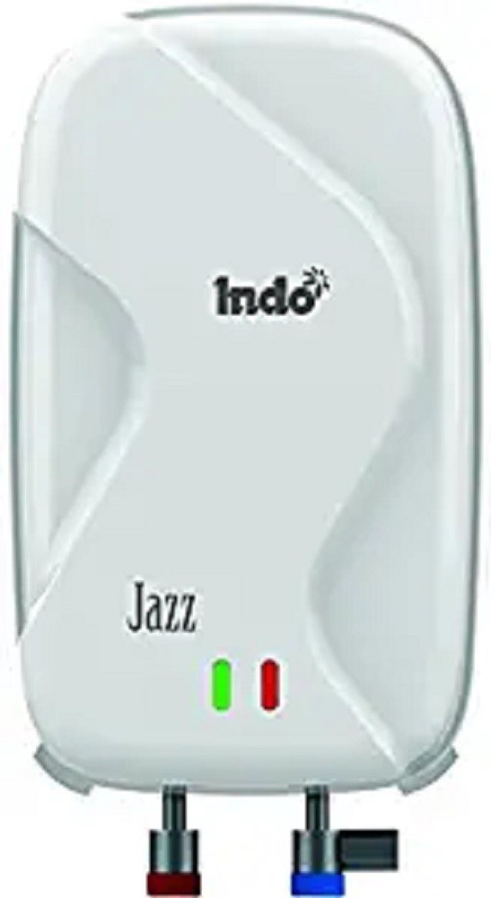 Indo 3 L Storage Water Geyser (Jazz 3 Litre 3KW Instant Water Heater (Geyser)  | Anti Rust Coated SS Tank, White) Price in India - Buy Indo 3 L Storage  Water Geyser (