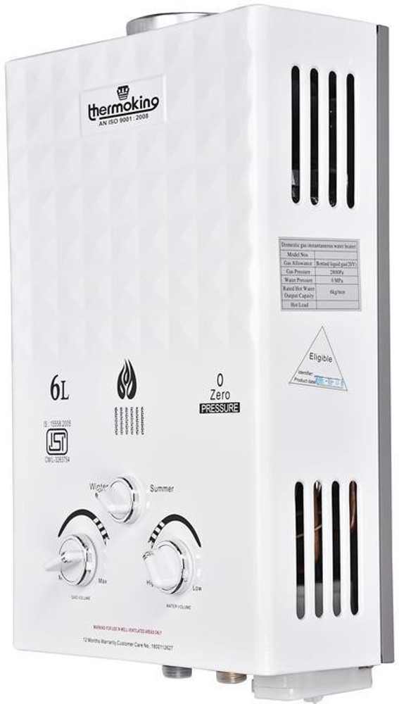 THERMO KING 6 L Storage Water Geyser (G S 6, White) Price in India - Buy THERMO  KING 6 L Storage Water Geyser (G S 6, White) online at Flipkart.com