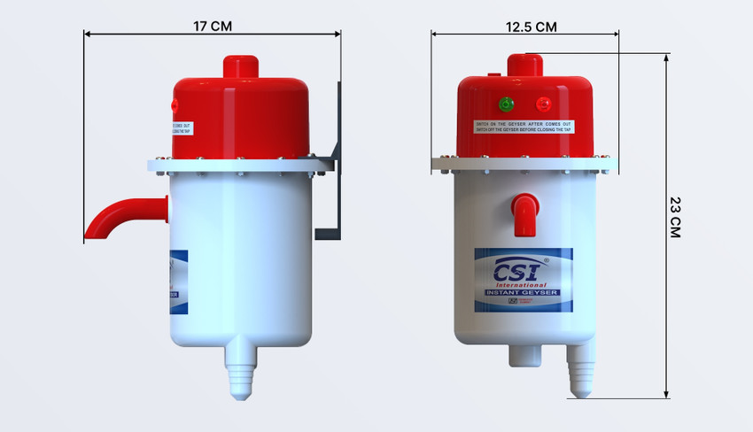 CSI INTERNATIONAL 1 L Instant Water Geyser (CSI round, Red) Price in India  - Buy CSI INTERNATIONAL 1 L Instant Water Geyser (CSI round, Red) online at  Flipkart.com