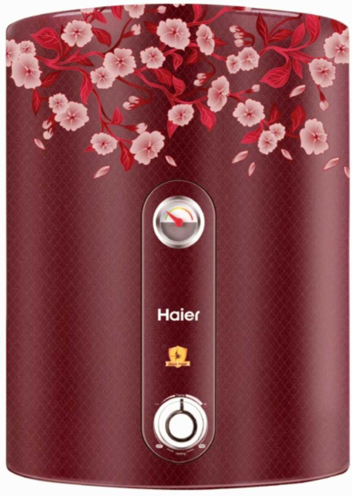Haier 15 L Storage Water Geyser (ES15V-COLOR FR-P With RSC technology u0026  overheating Protection, Floral Red) Price in India - Buy Haier 15 L Storage  Water Geyser (ES15V-COLOR FR-P With RSC technology