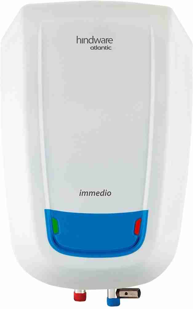 Hindware 5 L Storage Water Geyser (Immedio, White and Blue) Price in India  - Buy Hindware 5 L Storage Water Geyser (Immedio, White and Blue) online at  Flipkart.com