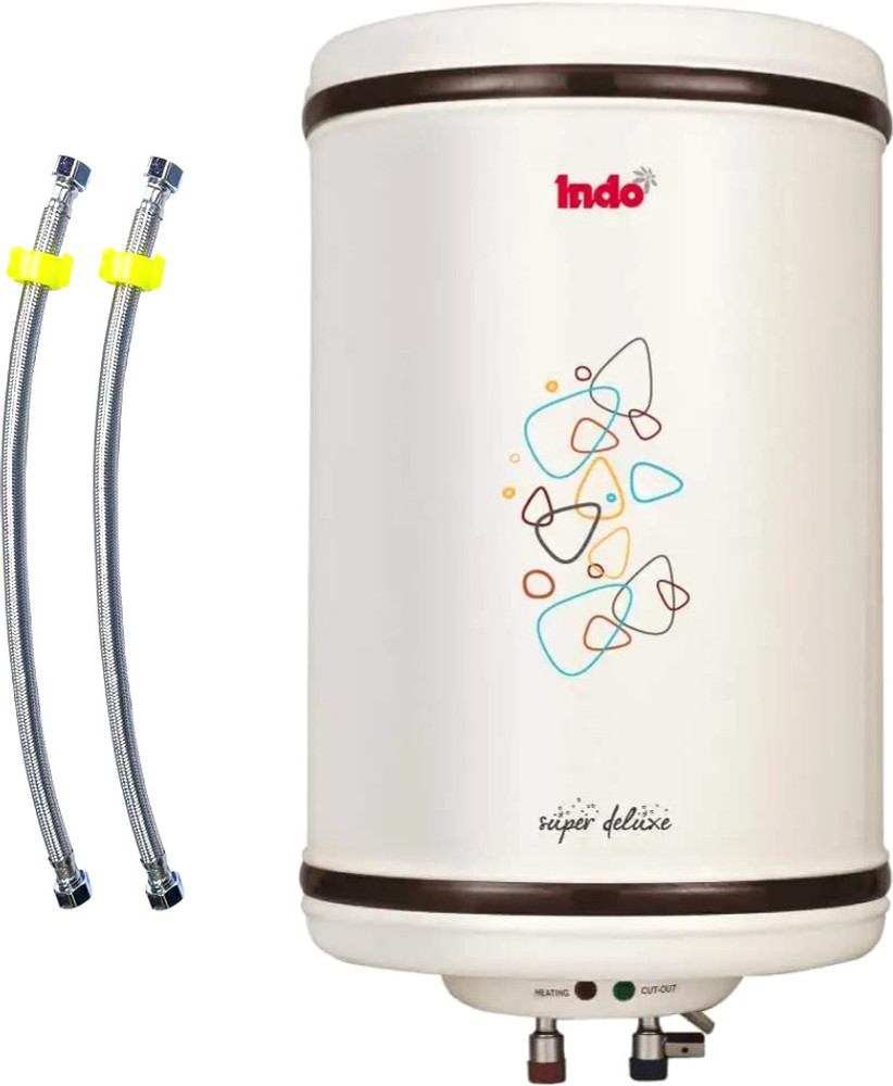 Indo 10 L Storage Water Geyser (Super Deluxe, Ivory) Price in India - Buy Indo  10 L Storage Water Geyser (Super Deluxe, Ivory) online at Flipkart.com