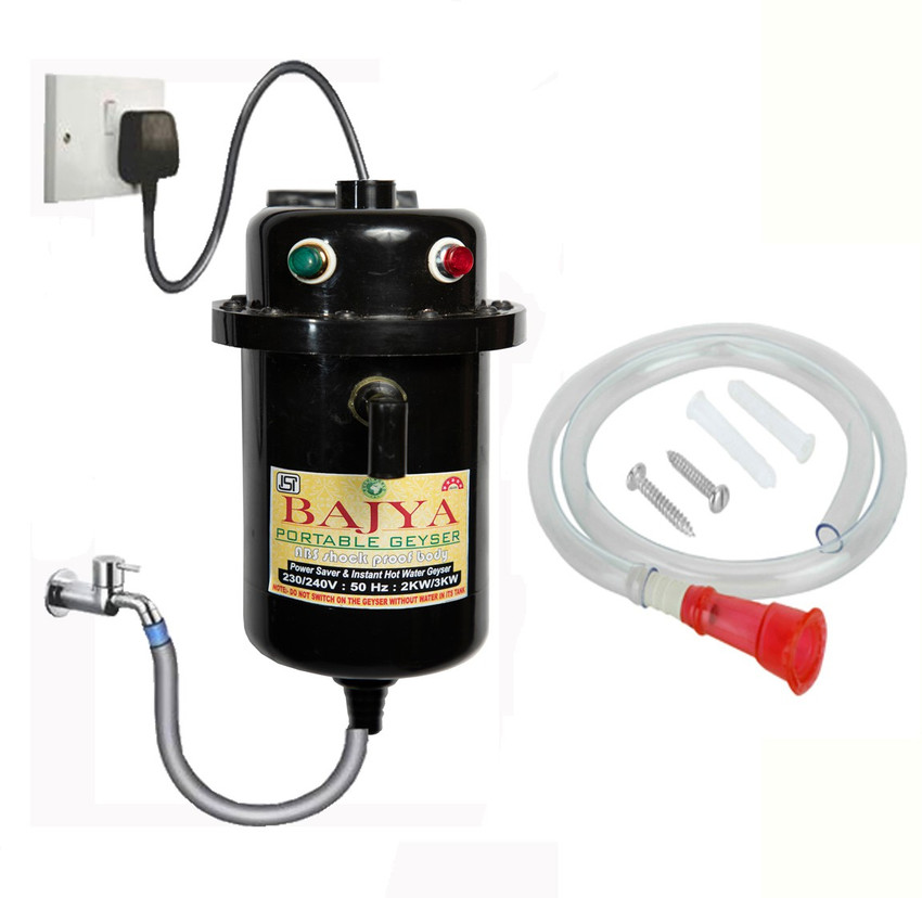 Bajya 1 L Instant Water Geyser (Can Be Used In Bathroom|Kitchen|Beauty  Parlor||Hand-wash||Factory||Hospital etc., Black) Price in India - Buy  Bajya 1 L Instant Water Geyser (Can Be Used In Bathroom|Kitchen|Beauty  Parlor||Hand-wash||Factory||Hospital etc.,