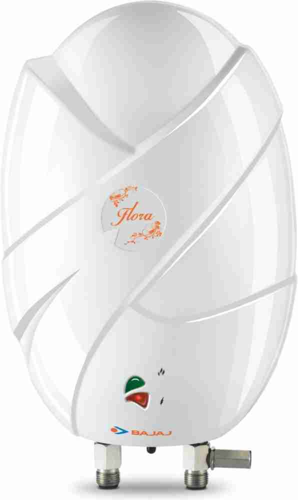 BAJAJ 3 L Instant Water Geyser (Flora Instant - 150705, White) Price in  India - Buy BAJAJ 3 L Instant Water Geyser (Flora Instant - 150705, White)  online at Flipkart.com