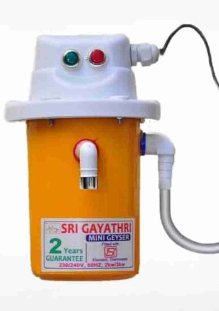 Sri Gayathri 1 L Instant Water Geyser (Mw3000, Blue) Price in India - Buy  Sri Gayathri 1 L Instant Water Geyser (Mw3000, Blue) online at Flipkart.com