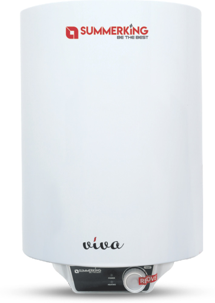 SUMMERKING 25 L Storage Water Geyser (Viva 25 Litre High Pressure Storage Water  Heater with 4 Star BEE Rating, White) Price in India - Buy SUMMERKING 25 L  Storage Water Geyser (Viva