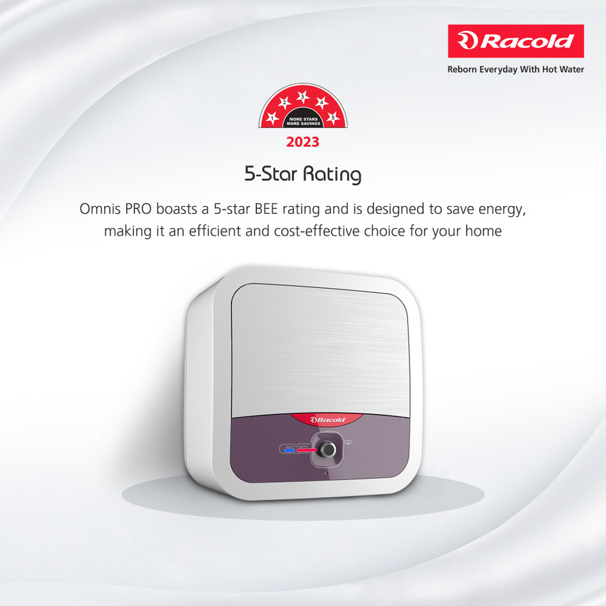 Racold 15 L Storage Water Geyser (OMNIS 15 PRO 2KW, White) Price in India -  Buy Racold 15 L Storage Water Geyser (OMNIS 15 PRO 2KW, White) online at  Flipkart.com