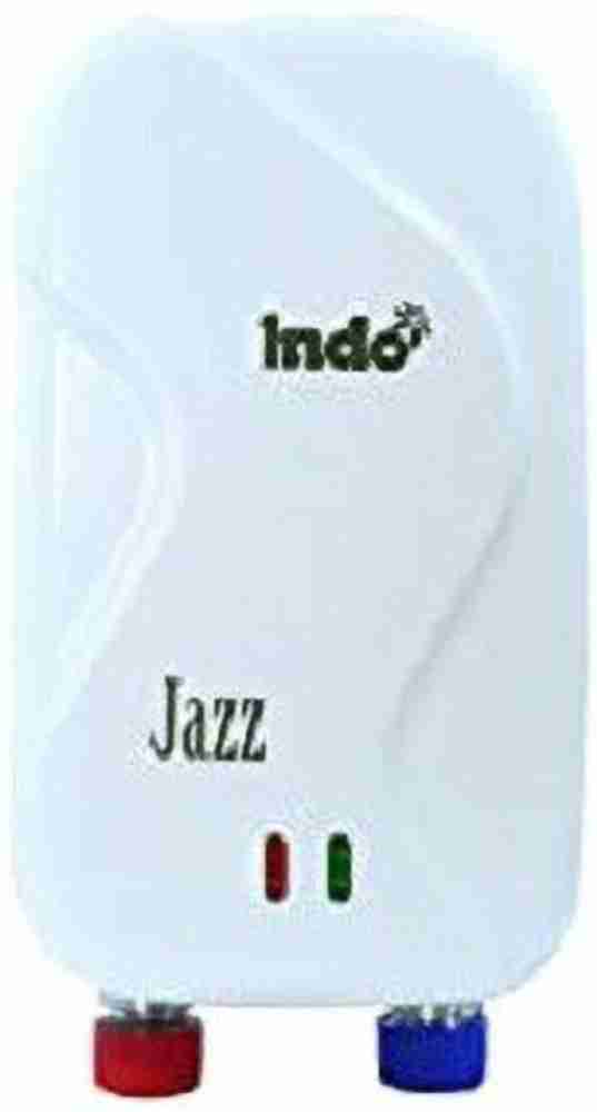 Indo 3 L Storage Water Geyser (Jazz 3 Litre 3KW Instant Water Heater (Geyser)  | Anti Rust Coated SS Tank, White) Price in India - Buy Indo 3 L Storage  Water Geyser (