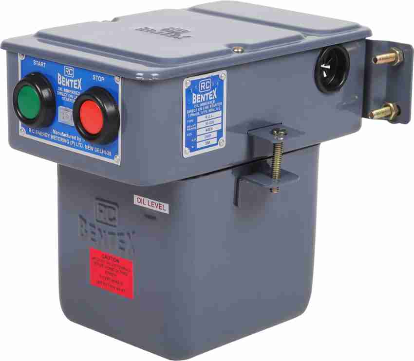 RC BENTEX Three Phase RDL Oil Immersed DOL Submersible Control Unit 25 HP,  305000010 Water Pump Starter Price in India - Buy RC BENTEX Three Phase RDL  Oil Immersed DOL Submersible Control