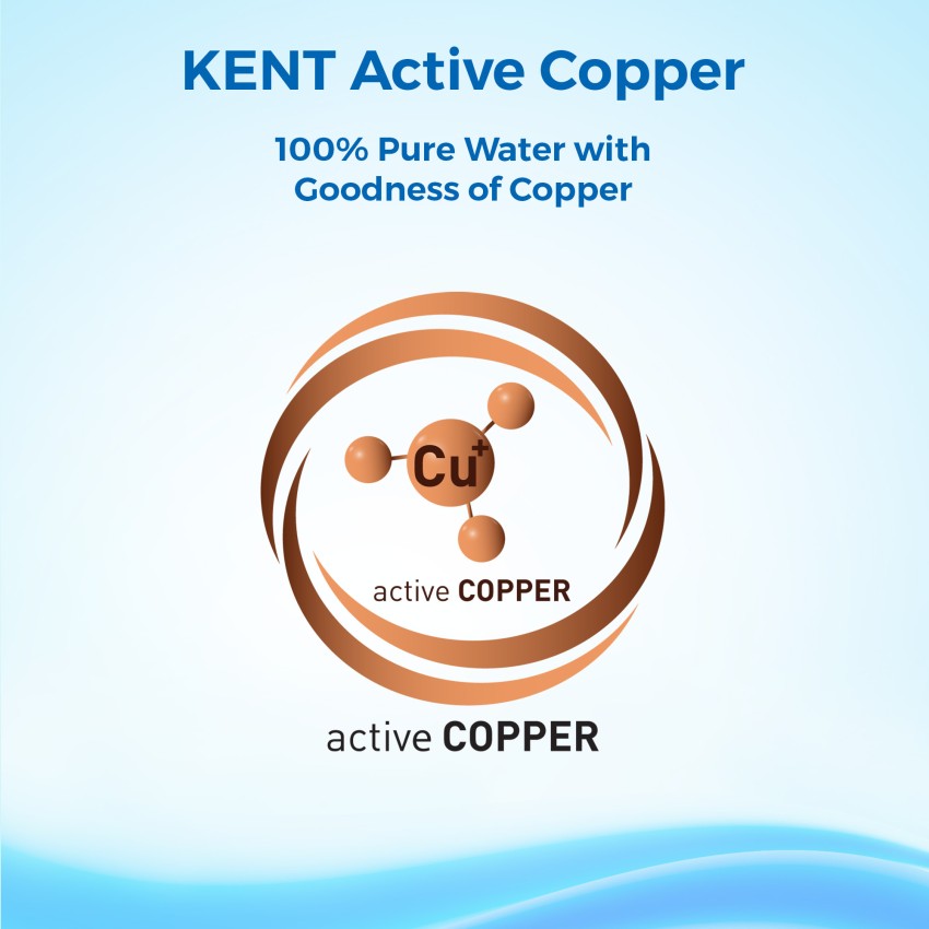 Buy KENT Elegant Copper 8L RO + UF + UV-in-tank + TDS + Copper Water  Purifier with Overflow Protection (White) Online - Croma