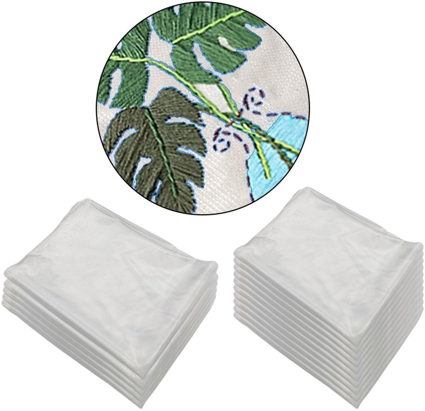 Fabric Transfer Paper Water Soluble Embroidery Stabilizer Topping 5Sheets, Size: 210 mm x 297 mm
