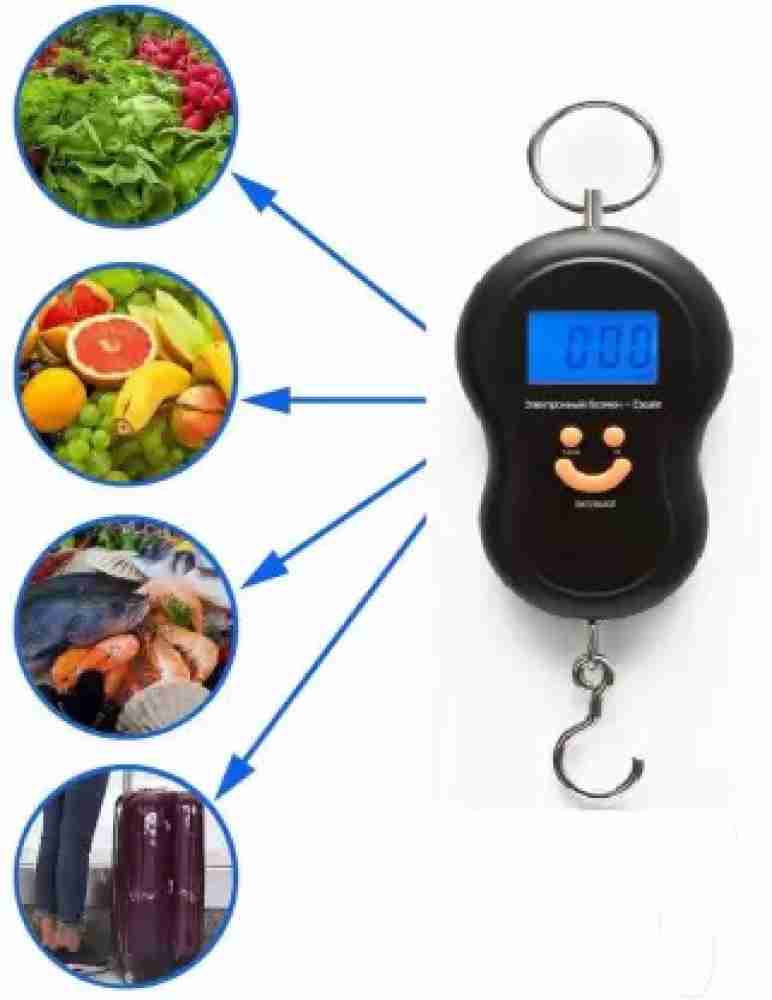 Bs Spy Smiley Digital Weight Machine Portable Hanging Weight Machine 50Kg  Scale Black Weighing Scale Price in India - Buy Bs Spy Smiley Digital Weight  Machine Portable Hanging Weight Machine 50Kg Scale