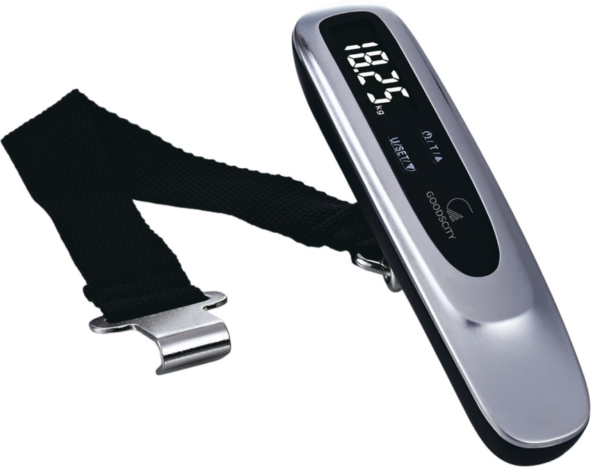 New GoTrippin Metal Luggage Weighing Scale Digital (Silver_ELS)