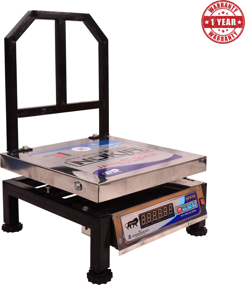 Jaynath Scale Nokia 100 kg Steel Platform Desk Weighing Scale