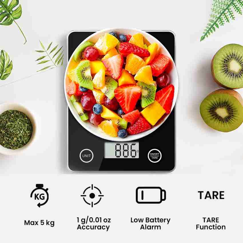 Digital Kitchen Scale/Food Scale - Ultra Slim, Multifunction