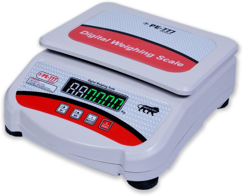 Weight Capacity 30kg x 1g Accuracy, Electronic Chargeable Weighing