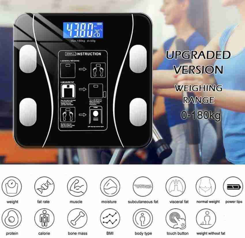 ACU-CHECK Bluetooth Weight machine Weight machine for Human Body weigh scale  fat analyzer Weighing Scale Price in India - Buy ACU-CHECK Bluetooth Weight  machine Weight machine for Human Body weigh scale fat