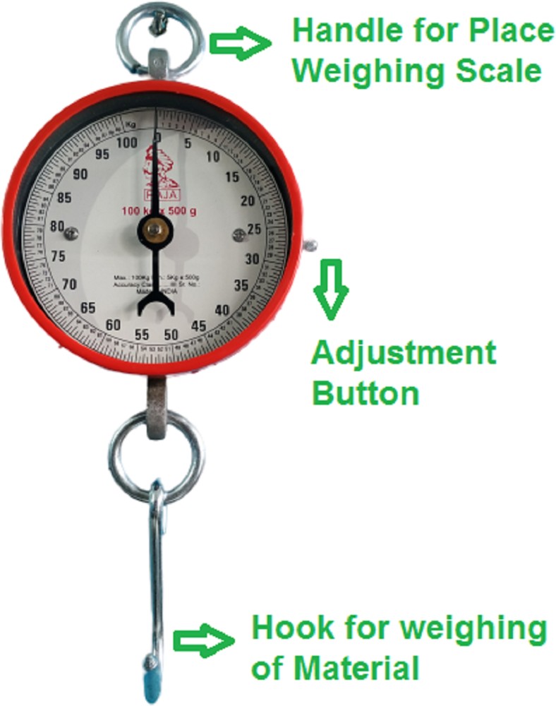 APNA KANHA Hanging Weighing Scale with adjustable button Weighing Scale  Price in India - Buy APNA KANHA Hanging Weighing Scale with adjustable  button Weighing Scale online at