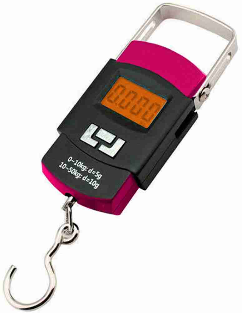 Portable Electronic Digital Hanging Luggage Weighing Scale Up-to 50 kg with  LCD Display