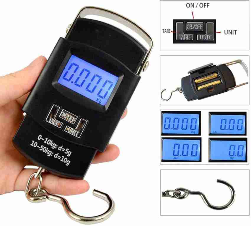 Hot 50kg/10g Electronic Scale Portable Scale Spring Scale Kilogram