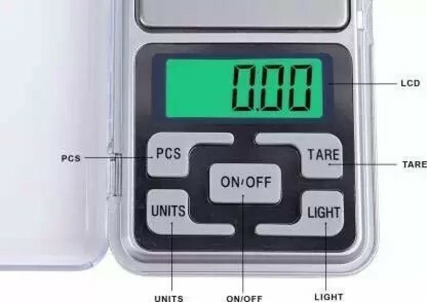 ZUMMY Mini Pocket Weight Scale Digital LCD Small Weighing Machine