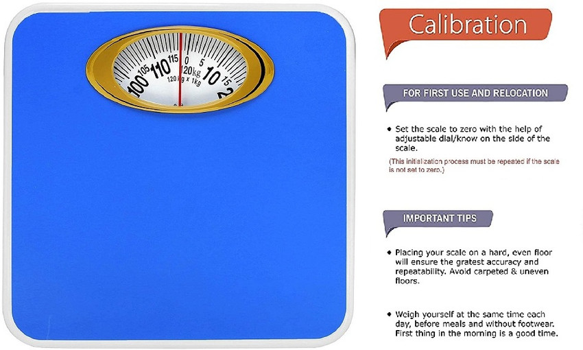 ACU CHECK Analog Weight Machine Weight machine for Human Body