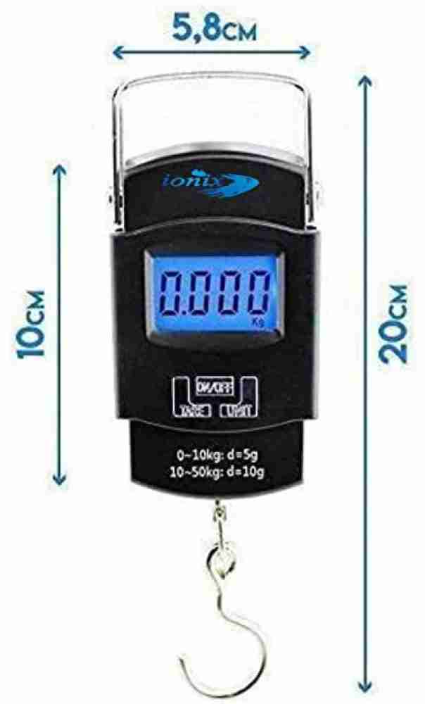 pascono Digital LED Screen Luggage Weighing Scale, 50 kg/110 Lb (Black)  Weighing Scale Price in India - Buy pascono Digital LED Screen Luggage  Weighing Scale, 50 kg/110 Lb (Black) Weighing Scale online