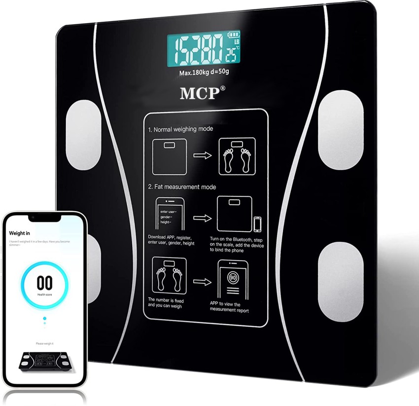 MCP Healthcare Intelligent Bluetooth Body Fat Weighing Analyzer Advance  Technology BMI Scale. BMI Weighing Scale Price in India - Buy MCP  Healthcare Intelligent Bluetooth Body Fat Weighing Analyzer Advance  Technology BMI Scale.