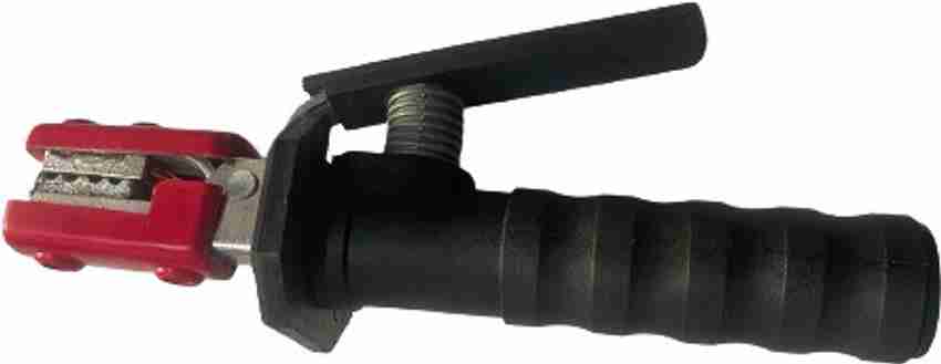 Welding holder outlet