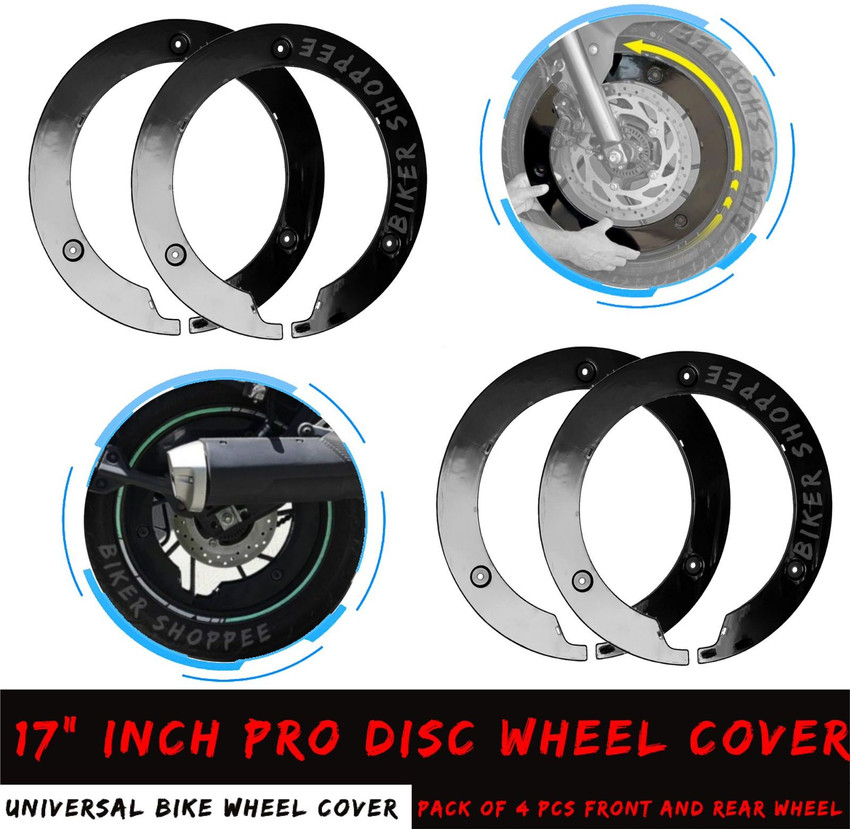 Bike rear top wheel cover
