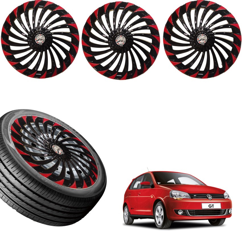 WolkomHome Car accessories Wheel cap, Hub Cap Turbain Red Black 15 Inch  Wheel Cover For Volkswagen Polo GT 1.5 TDI Price in India - Buy WolkomHome  Car accessories Wheel cap, Hub Cap