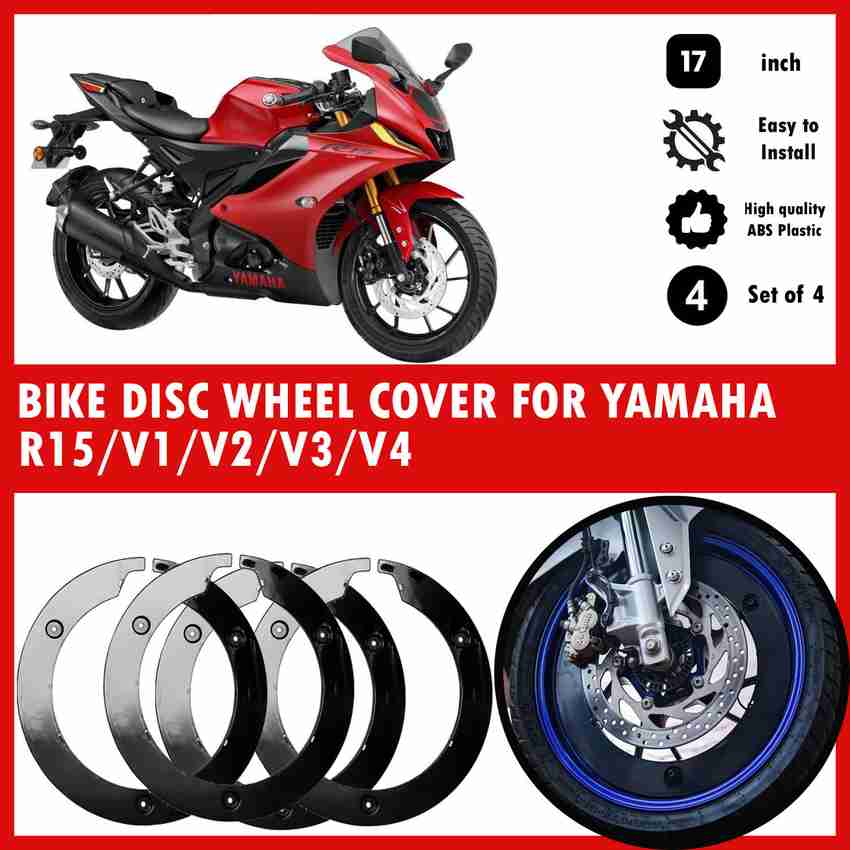 SRPHERE PRO DISC WHEEL COVER FOR YAMAHA R15 V1 V2 V3 V4 Wheel