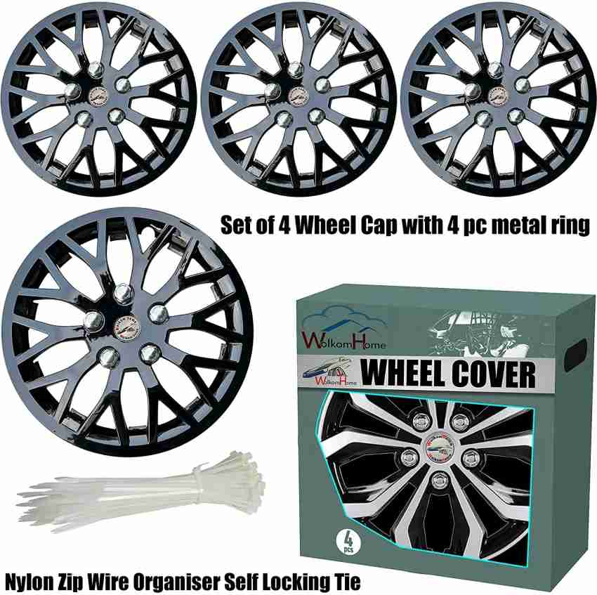 WolkomHome car Wheel Cap, Hub Cap Wheelcover Wheel Cover 12 inch