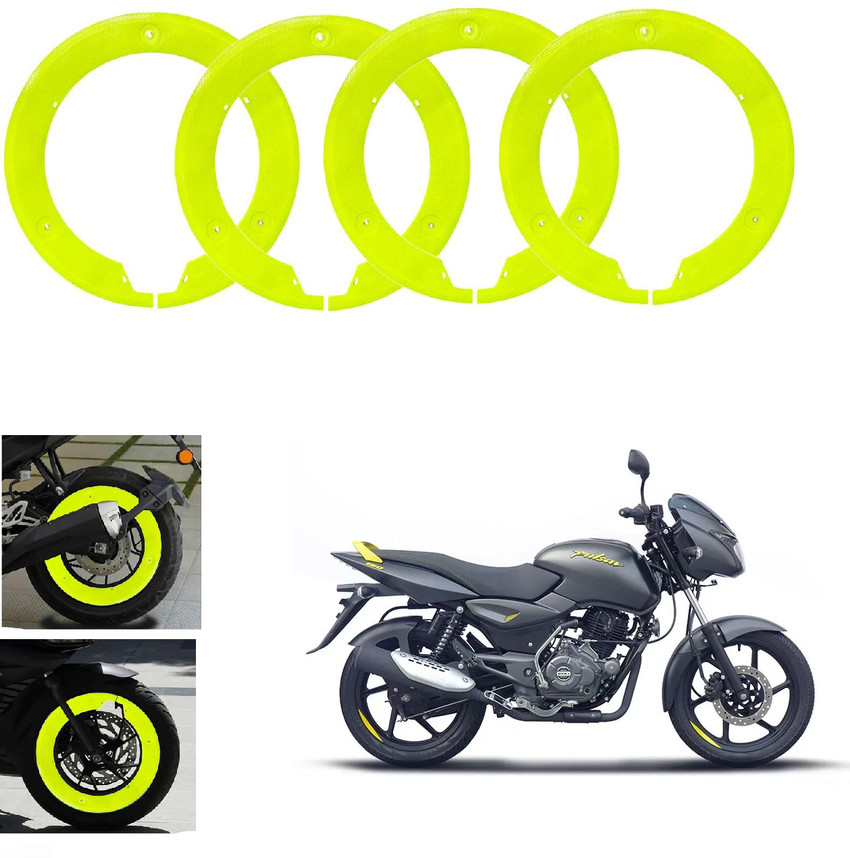 Sunriders Bike Wheel Cover 17 Inch For Bajaj Pulsar 150 Green Pack of 4 Pc Wheel Cover For NA NA Price in India Buy Sunriders Bike Wheel Cover 17 Inch For