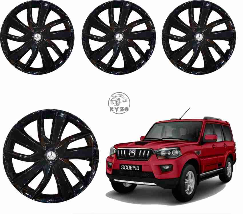 KYZO CAR WHEEL CAP WHEEL COVER SCORPIO N CLASSIC MODLE BLACK 17 INCHI Wheel Cover For Mahindra Scorpio Price in India Buy KYZO CAR WHEEL CAP WHEEL COVER SCORPIO N CLASSIC