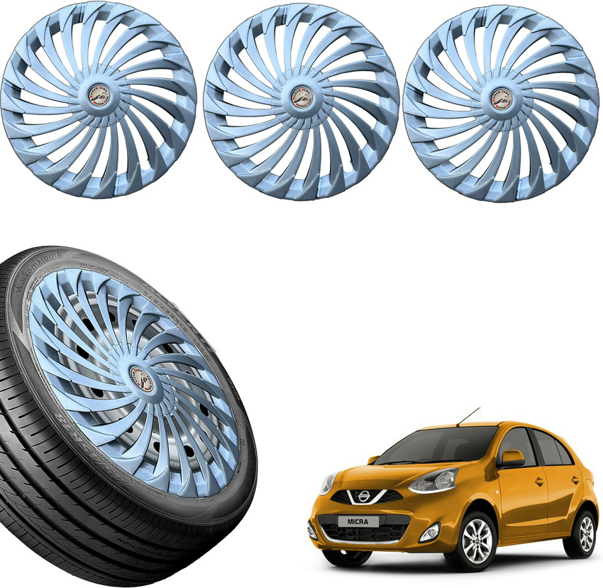 WolkomHome Car accessories Wheel cap Hub Cap Turbain Silver 14